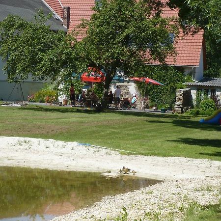 Pension Zum Hirsch Göda Exterior foto