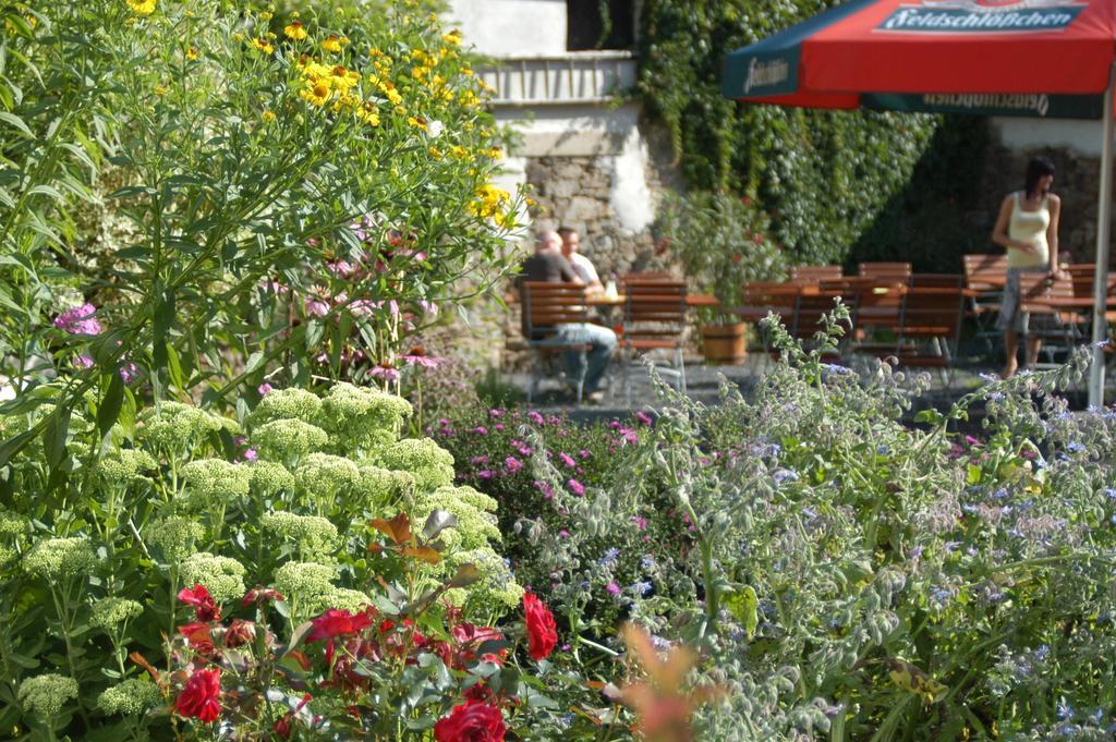 Pension Zum Hirsch Göda Exterior foto